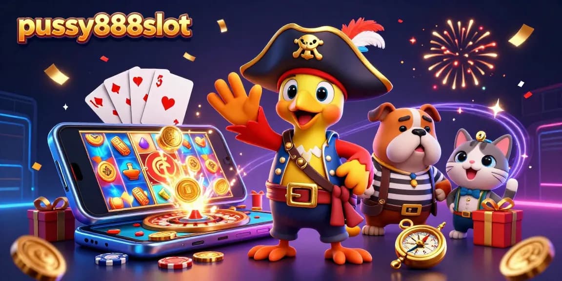 เล่นเกมสล็อตออนไลน์ pussy888slot ผ่านมือถือในบรรยากาศสุดตื่นเต้น