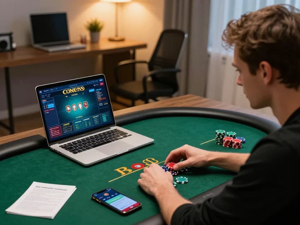 IDNSCORE allows players to engage in exciting poker tournaments from the comfort of home.