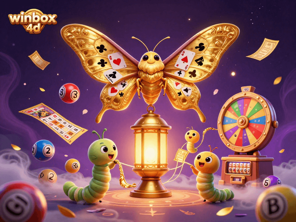 Engage with winbox 4d through this vibrant lottery scene featuring dynamic elements and rich colors.