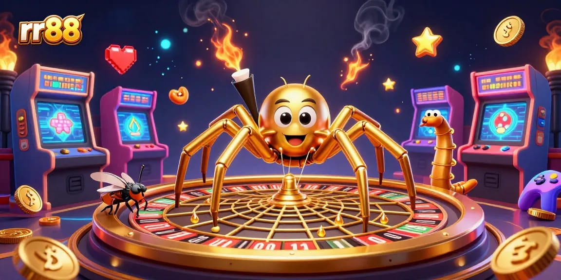 Engage in thrilling bets with rr88 at a tantalizing roulette wheel scene.
