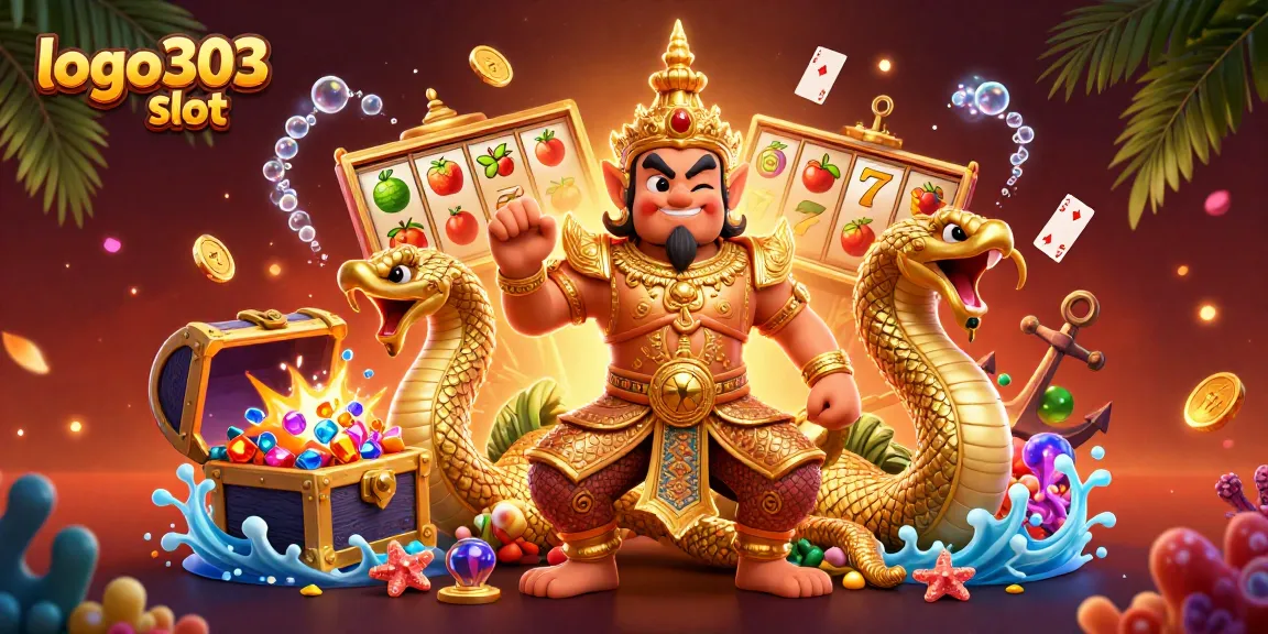 Penuhi pengalaman bermain logo303 slot dengan permainan slot yang memikat dan simbol keberuntungan.