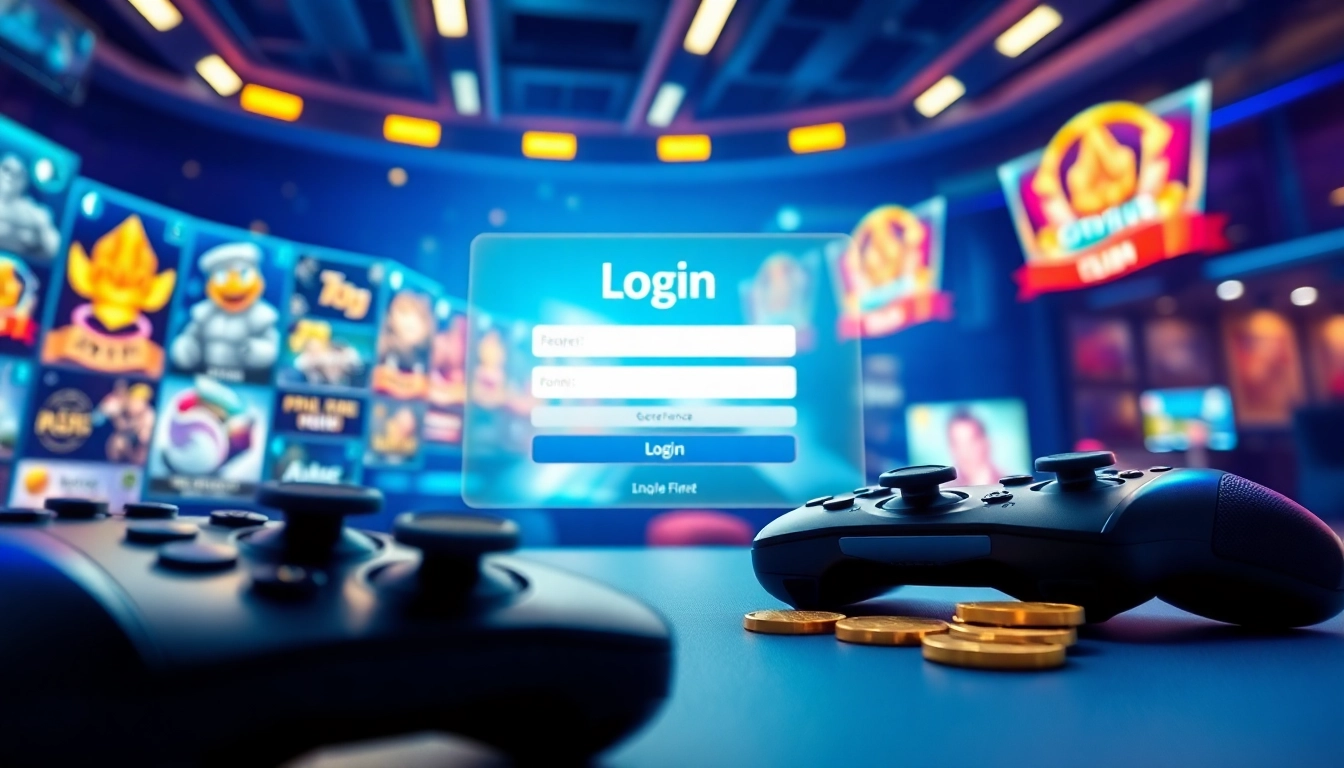 Lakukan garasislot login dengan tampilan antarmuka permainan yang menarik dan modern.
