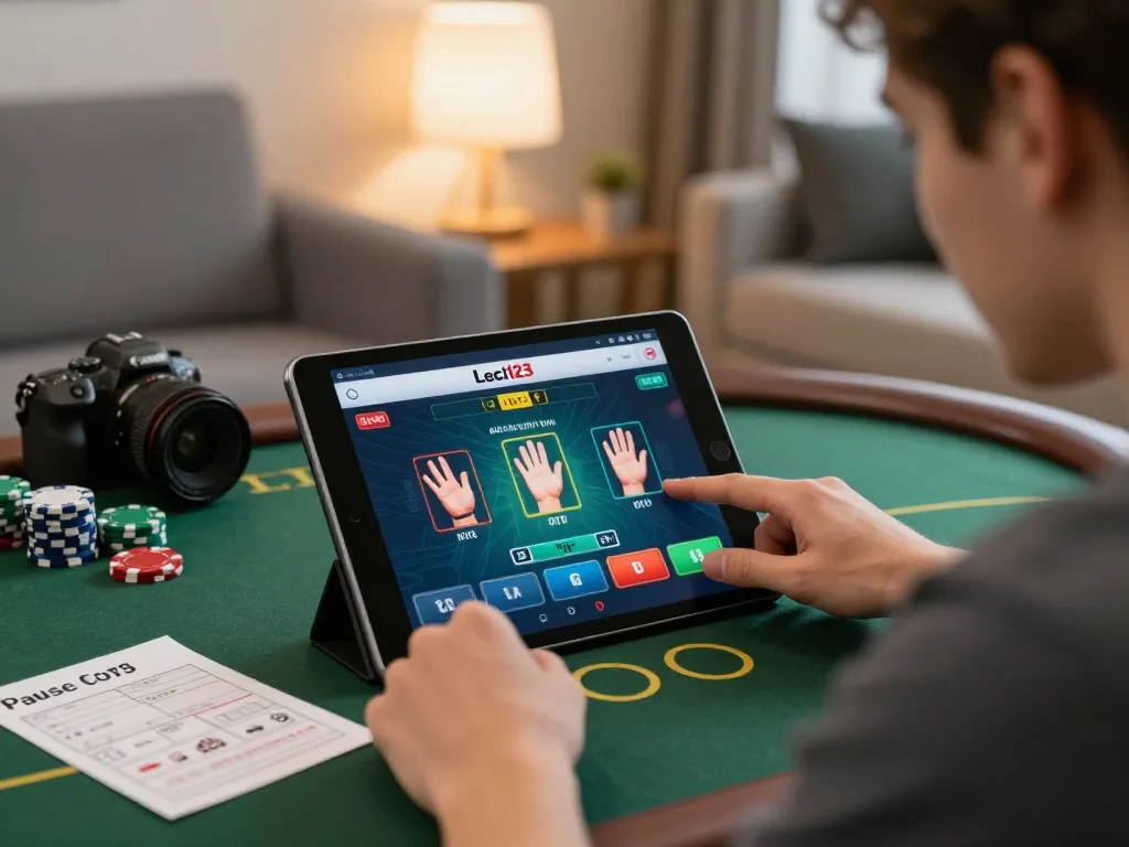 Rasakan kegembiraan permainan blackjack online di situs Leci123 dengan pemain yang memasang taruhan dan merencanakan strategi
