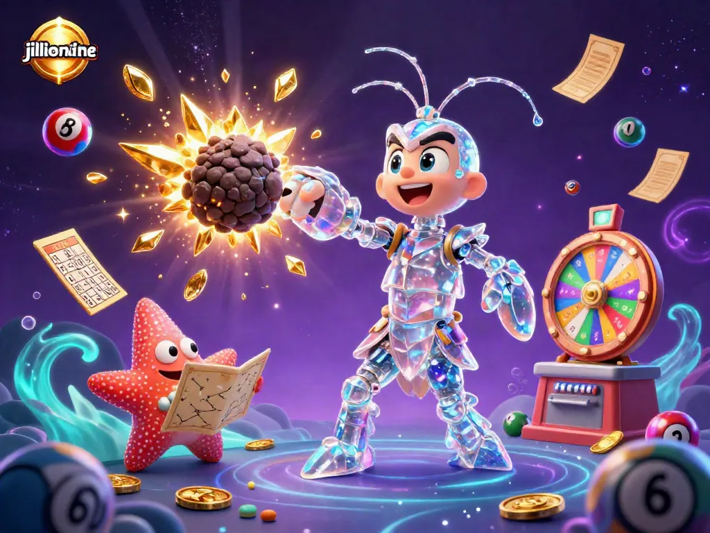Experience thrilling jili online gameplay featuring vibrant characters and dynamic elements in a stunning 3D illustration.