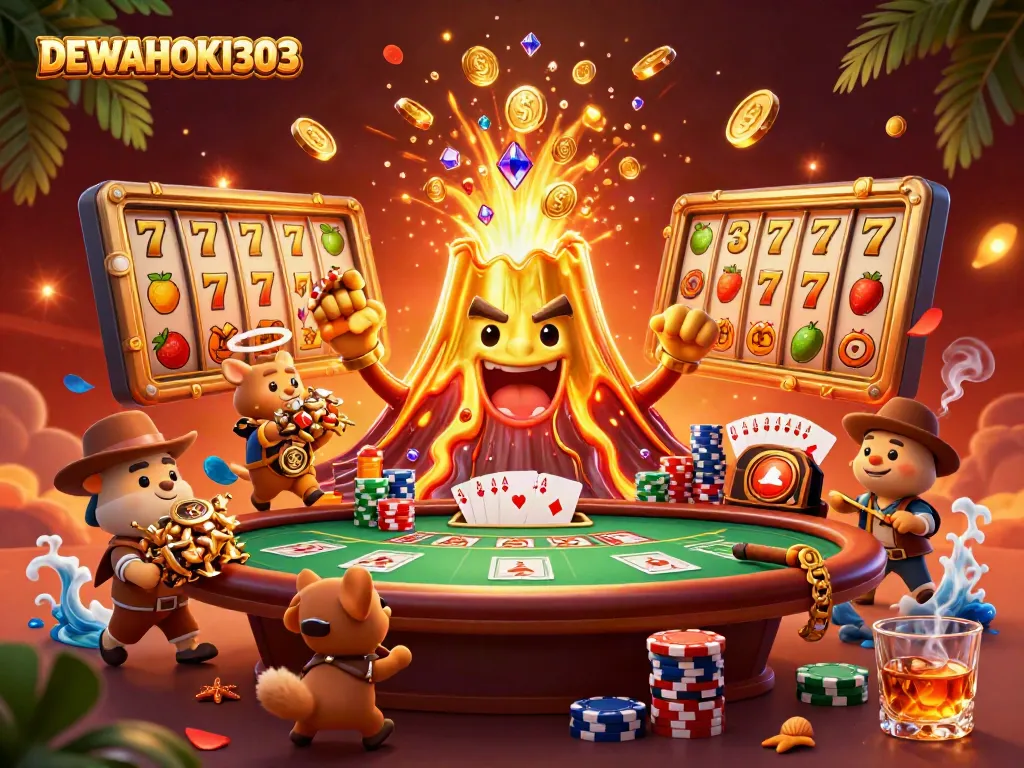 DEWAHOKI303 menawarkan slot online yang menawan dengan tema menarik serta mekanisme unik.