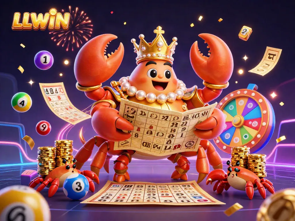 Experience thrilling gameplay at LLWIN with a vibrant 3D celebration of gaming excitement and rewards.
