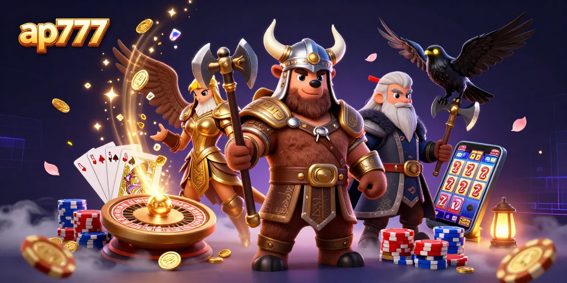 Win big with ap777 in a thrilling 3D casino adventure featuring legendary characters and vibrant gaming action.