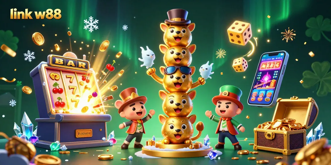 Chơi game trực tuyến tại link w88 đầy hấp dẫn với máy đánh bạc và các phần thưởng lớn