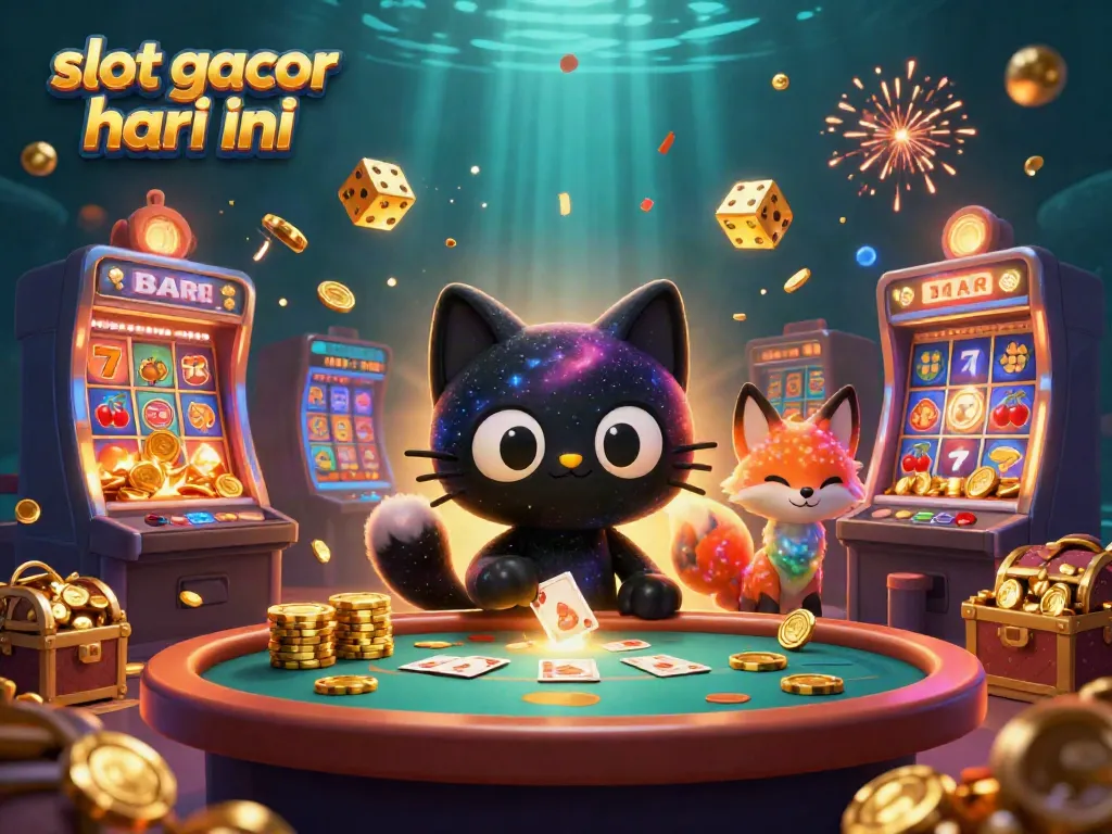 Slot gacor hari ini menghadirkan ilustrasi kasino dengan karakter unik yang mempesona.