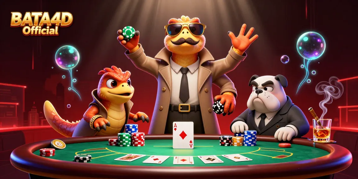 Rasakan keseruan BATA4D Official saat poker dengan raptor lucu mendaftar ke lounge VIP.