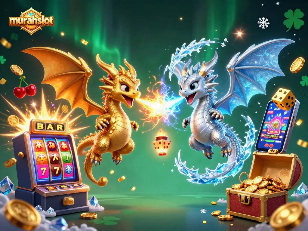 Menangkan jackpot di murahslot dengan ilustrasi kasino digital yang megah dan menarik.