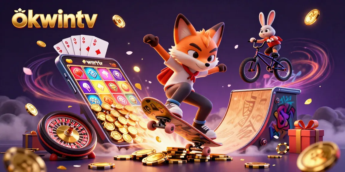 Experience thrilling gameplay at okwintv with immersive slot games and vibrant casino elements.