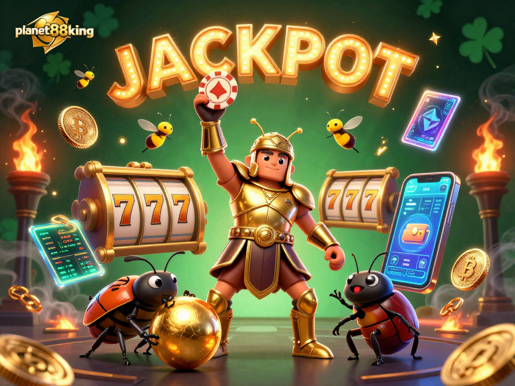 Engage with planet88king to experience a thrilling jackpot adventure in online slots.