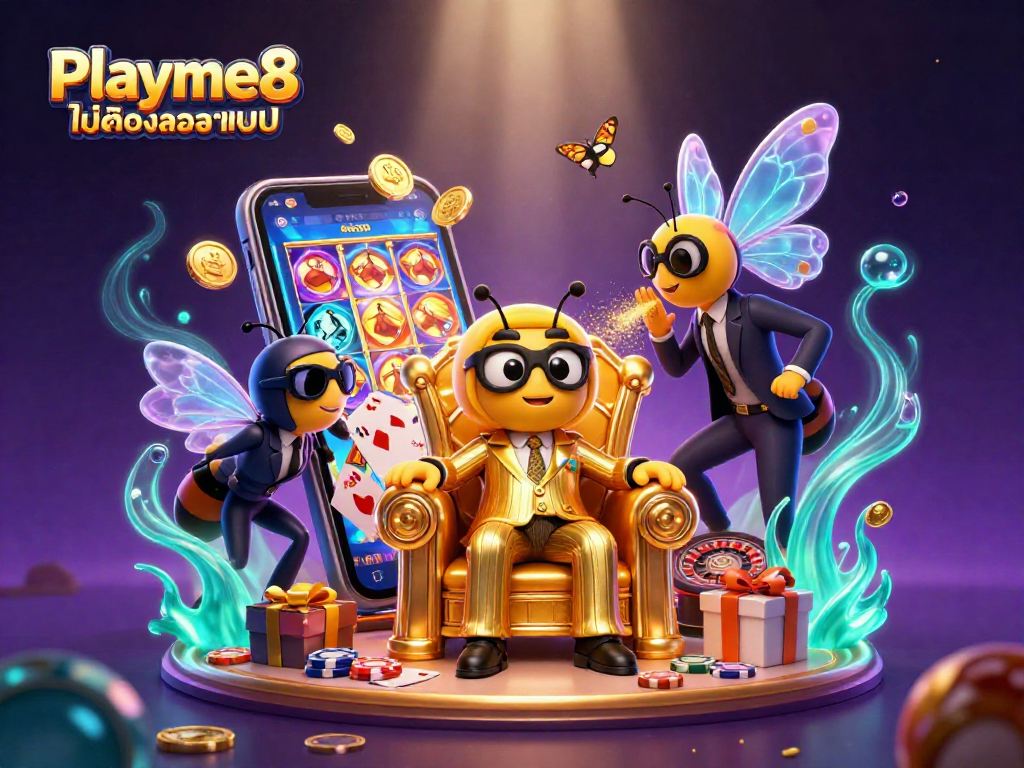 เล่น Playme8 ไม่ต้องโหลดแอป และสนุกกับเกมสล็อตที่มีโอกาสชนะสูง