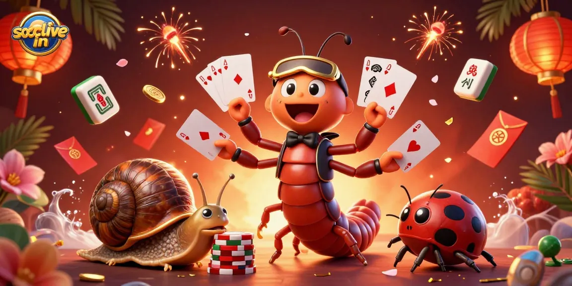 Engage with Socolive in vibrant 3D casino action as dealers and high rollers animate the gaming experience.
