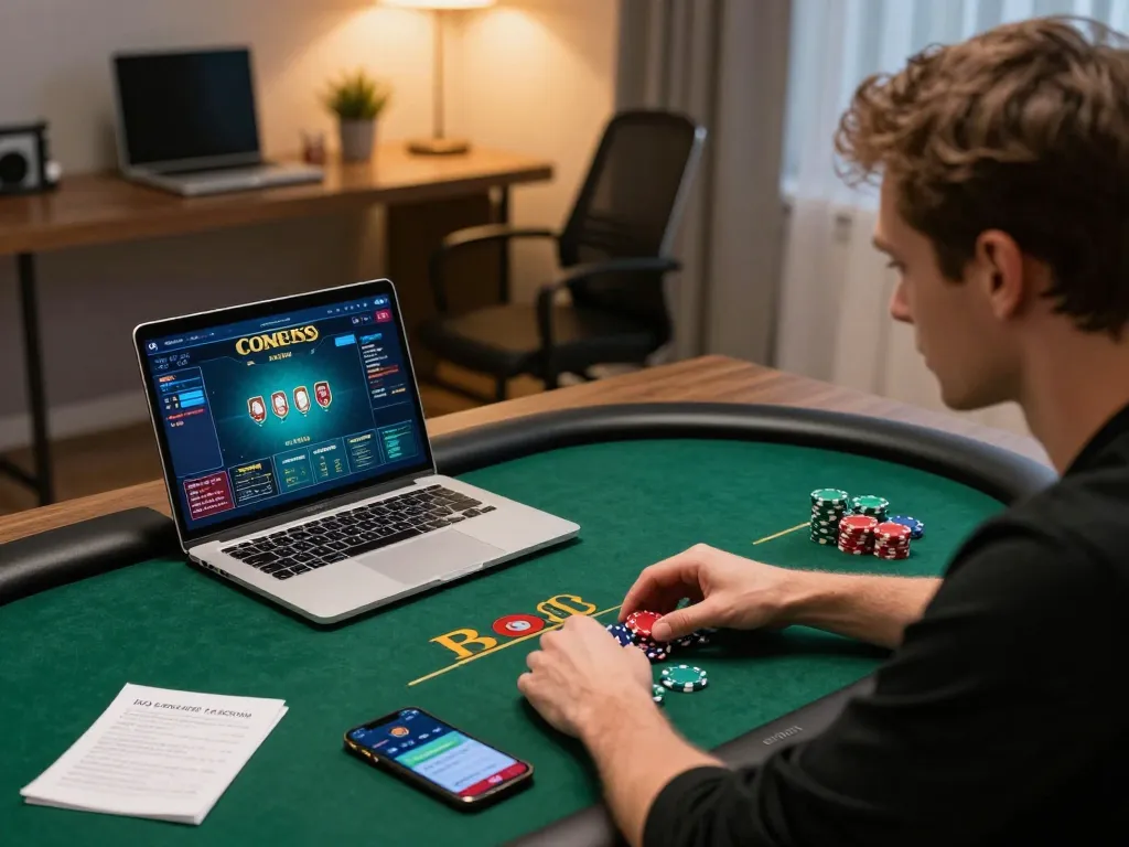 IDNSCORE allows players to engage in exciting poker tournaments from the comfort of home.
