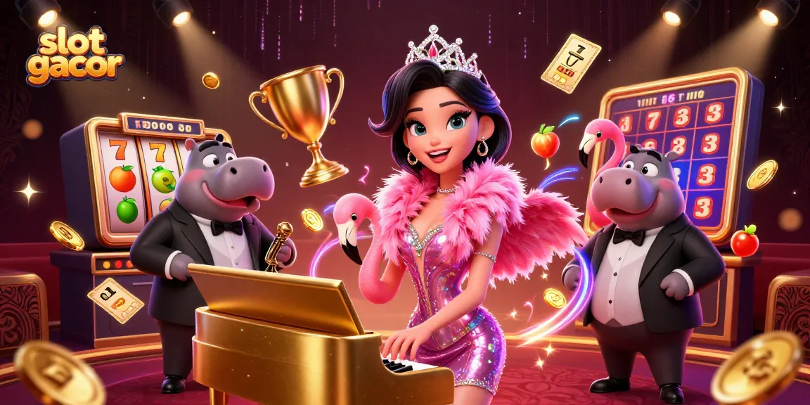 Menangkan slot gacor dengan suasana kasino yang meriah dan penuh warna.