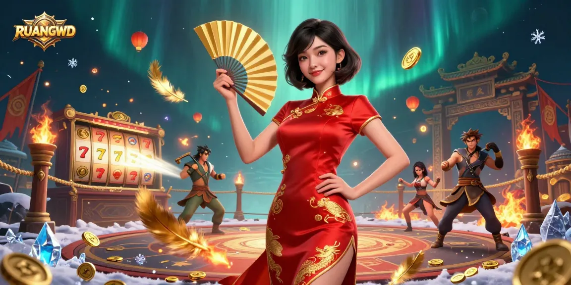 Engage with RUANGWD's exciting slot games featuring vibrant symbols and thrilling payouts.