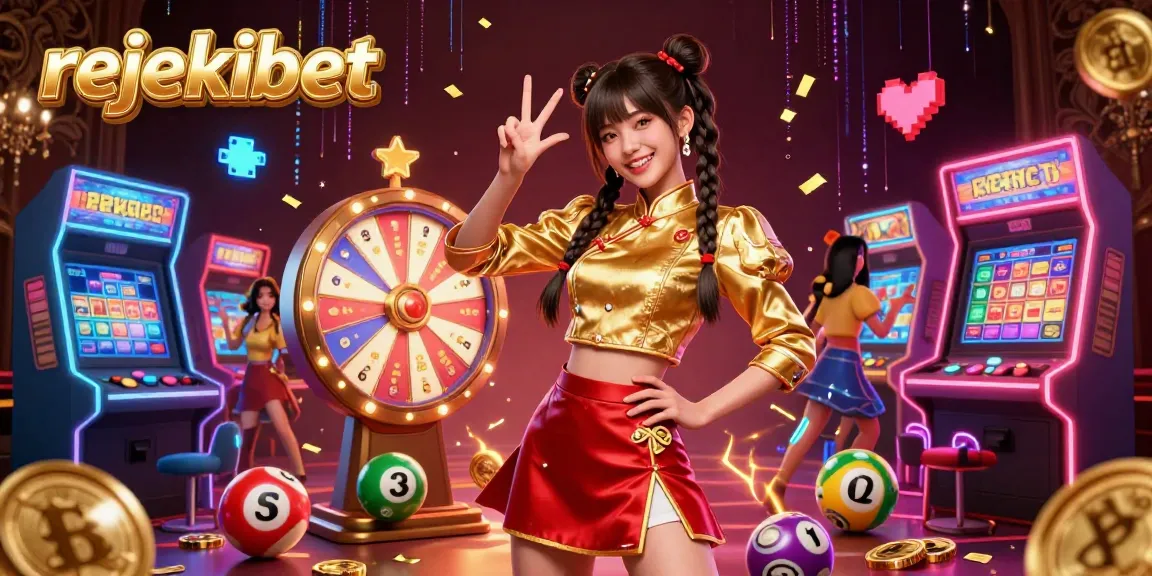 Experience thrilling wins with rejekibet's vibrant gaming environment, featuring animated characters and dynamic slot elements.