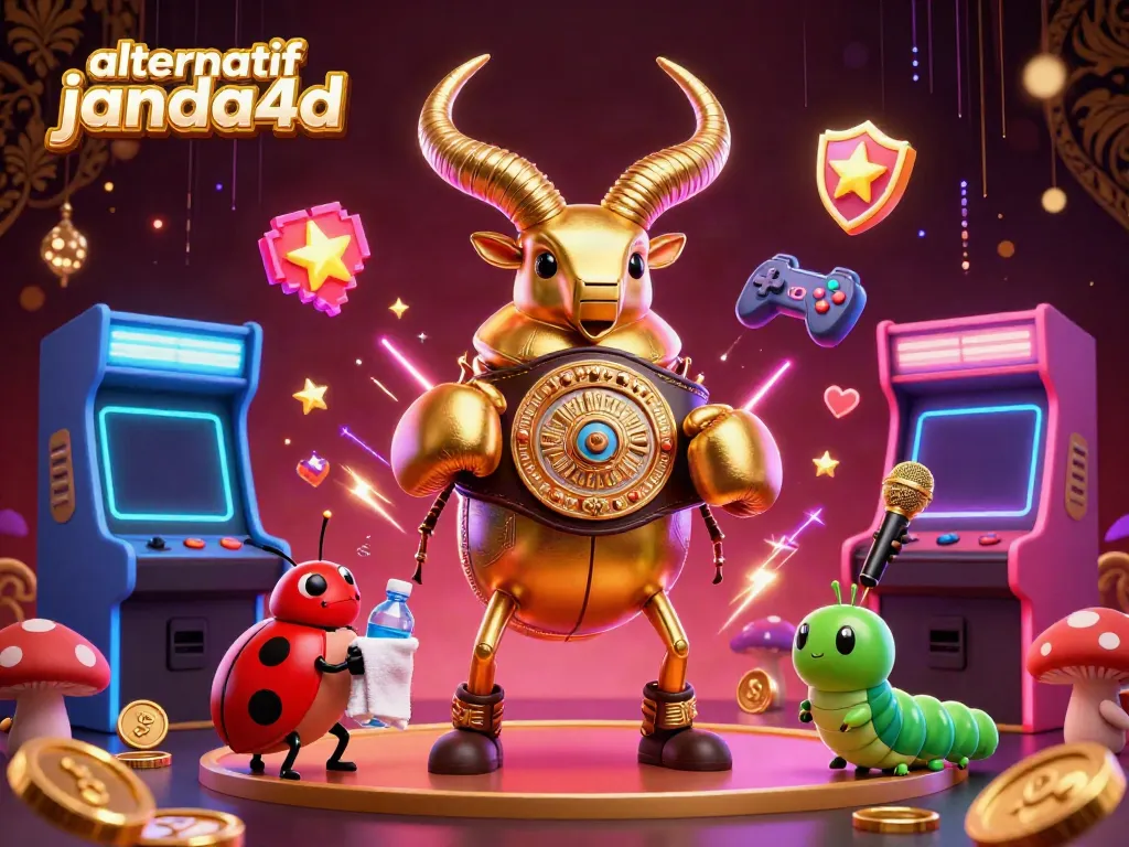 Permainan kebetulan di alternatif janda4d disajikan dengan karakter menarik dan permainan interaktif di latar belakang.