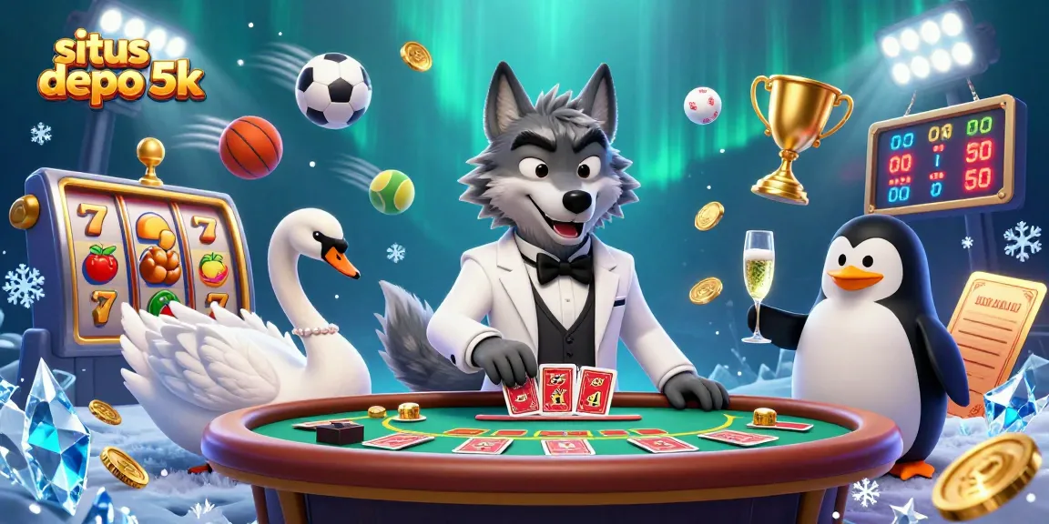Experience the excitement of situs depo 5k with vibrant slot games and dynamic characters in action.